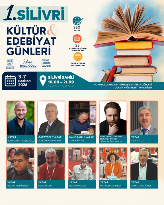 Silivri’de Kültür ve Edebiyat Günleri Heyecanı Başlıyor