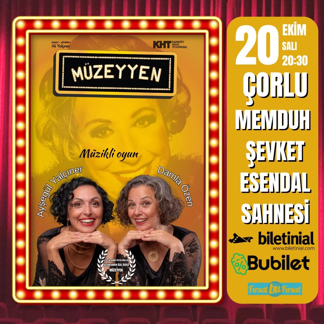 Cumhuriyet’in Divası “Müzeyyen” Çorlu’da Sahneye Taşınıyor