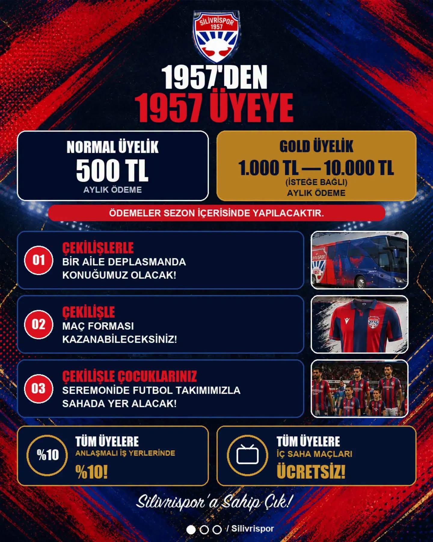 DURU’DAN SİLİVRİSPORLULARA YÜREKTEN ÇAĞRI: “GELİN, ÜYE OLUN!”