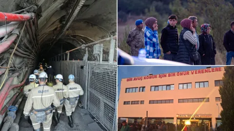 Soma'da Maden Ocağında Göçük: 5 İşçi Yaşamını Yitirdi