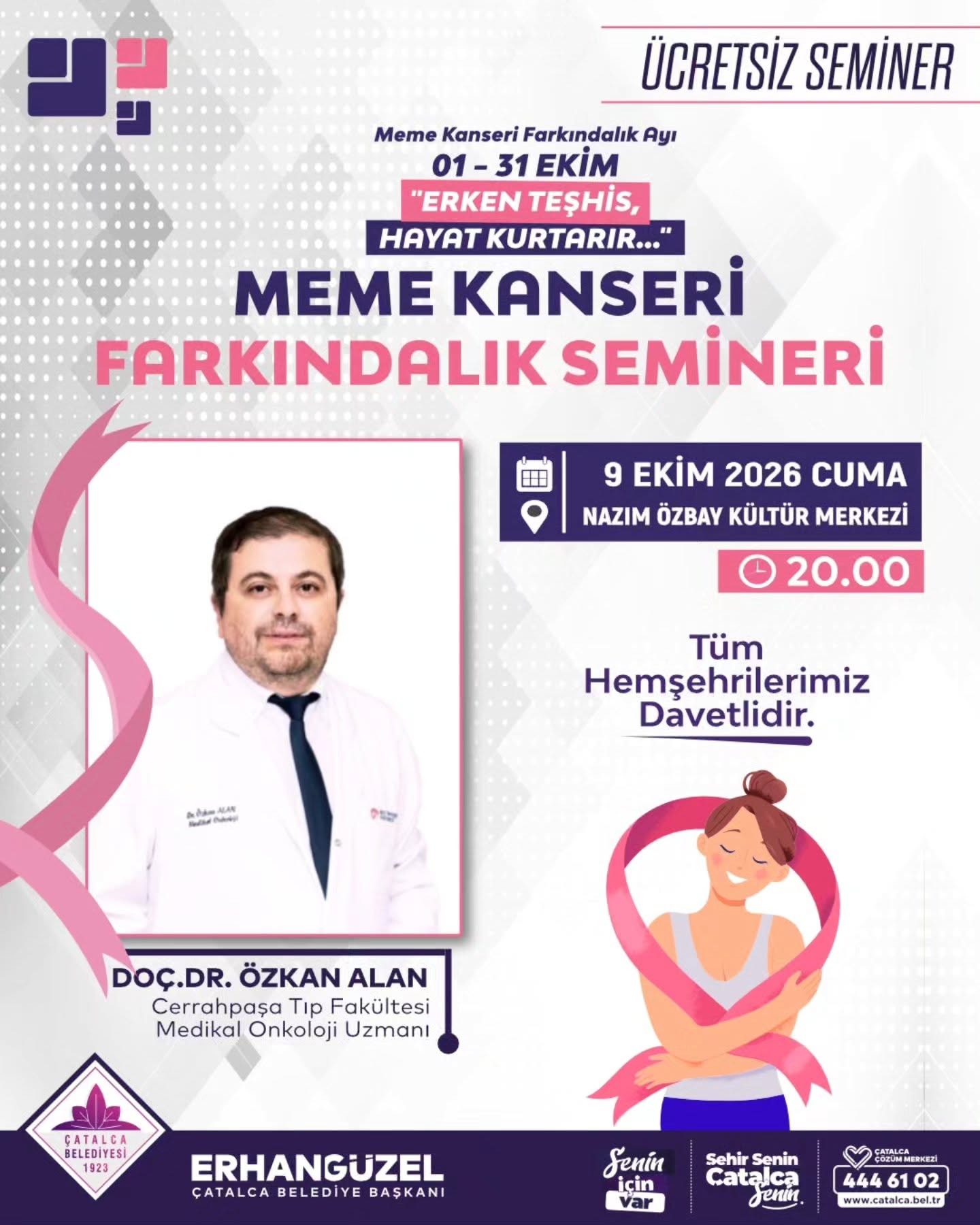 Meme Kanserinde Erken Teşhise Dikkat Çekilecek