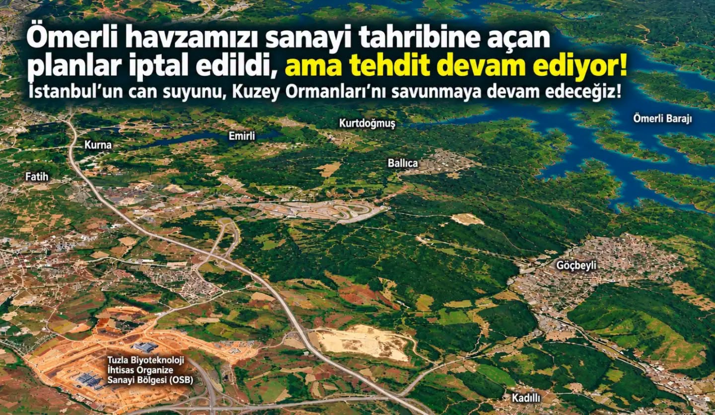 Ömerli Havzası’ndaki Sanayi Planları İptal Edildi