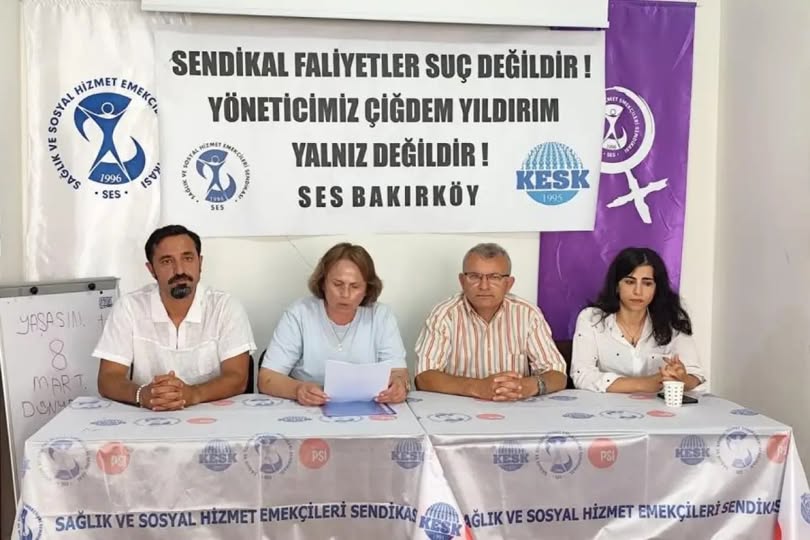 SES Bakırköy Şubesi’nden Tutuklanan Sendika Yöneticisi İçin Açıklama