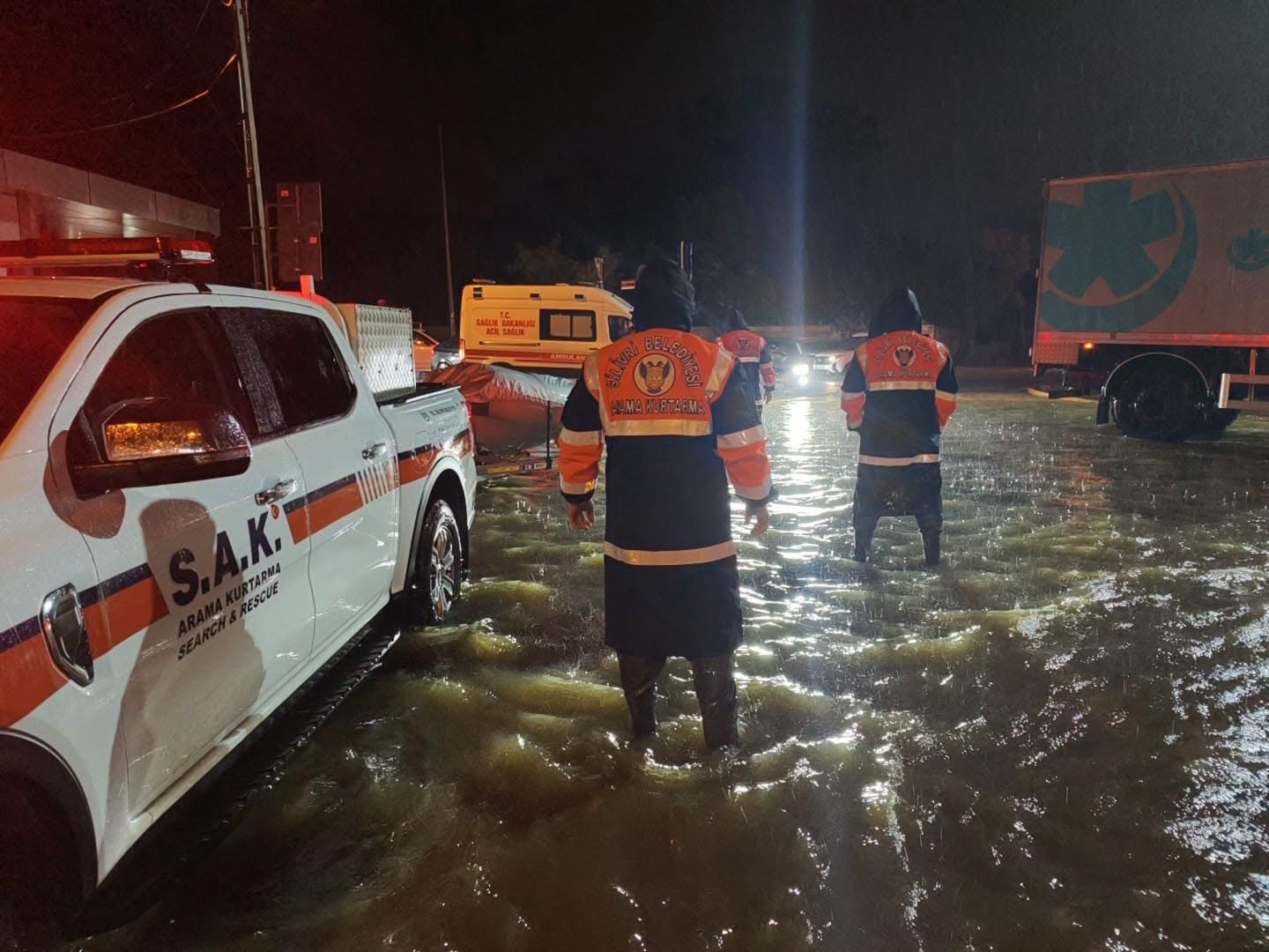 Silivri Arama Kurtarma Ekiplerinden Eyüpsultan’a Destek