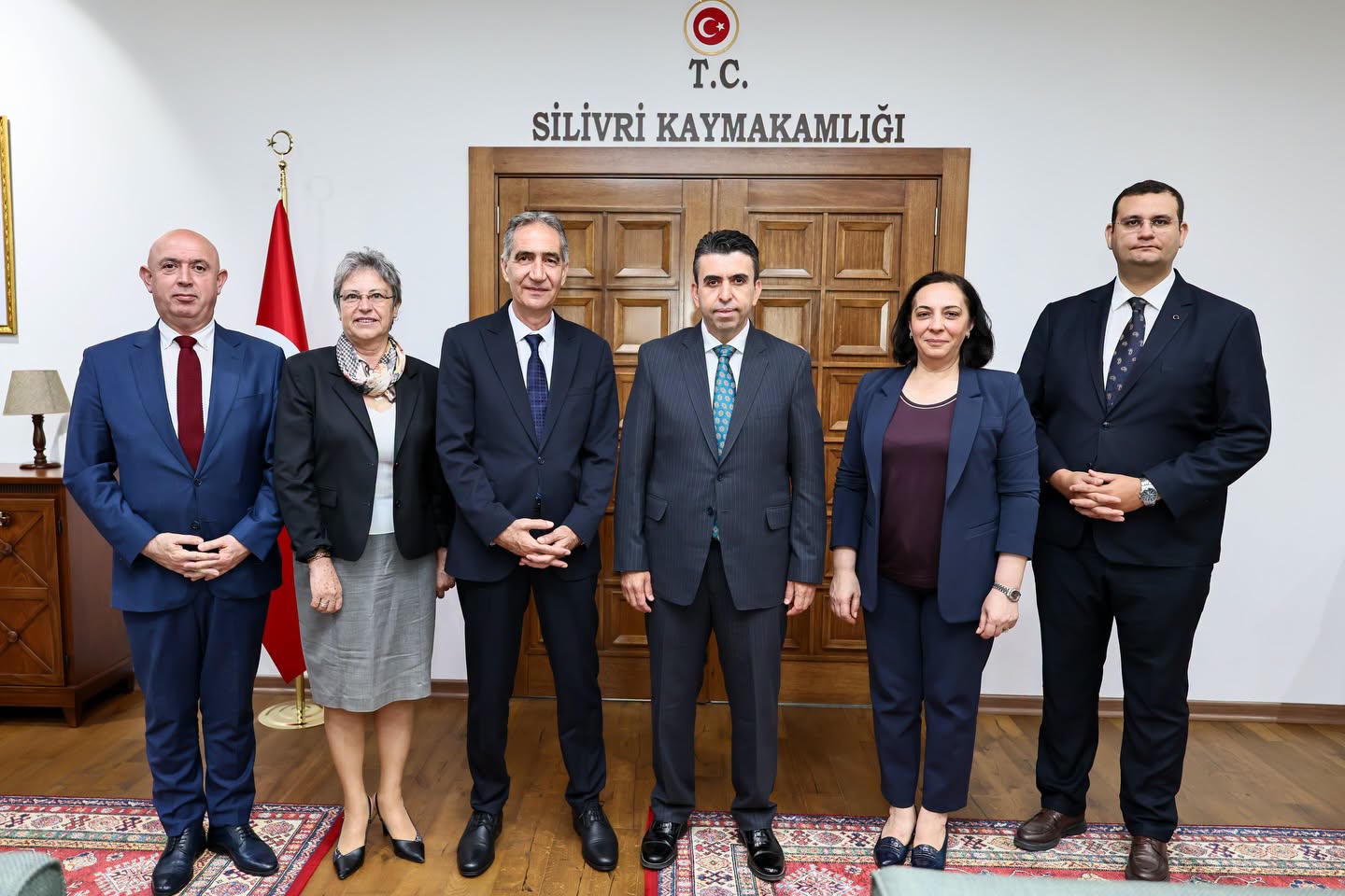 Silivri Belediye Yönetiminden Kaymakam Murat Eren’e Hayırlı Olsun Ziyareti