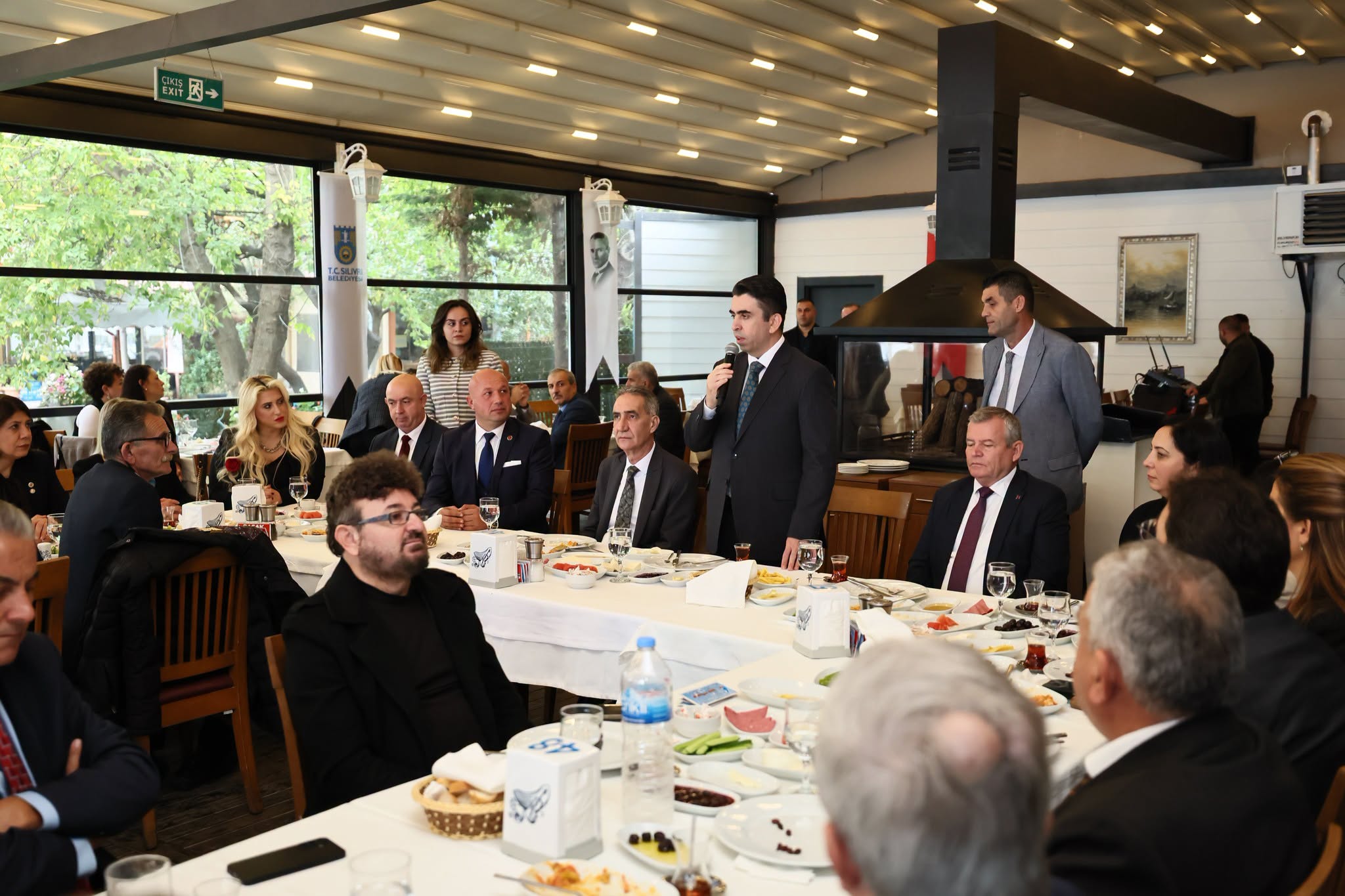 Silivri’de Muhtarlarla Kahvaltı Buluşması