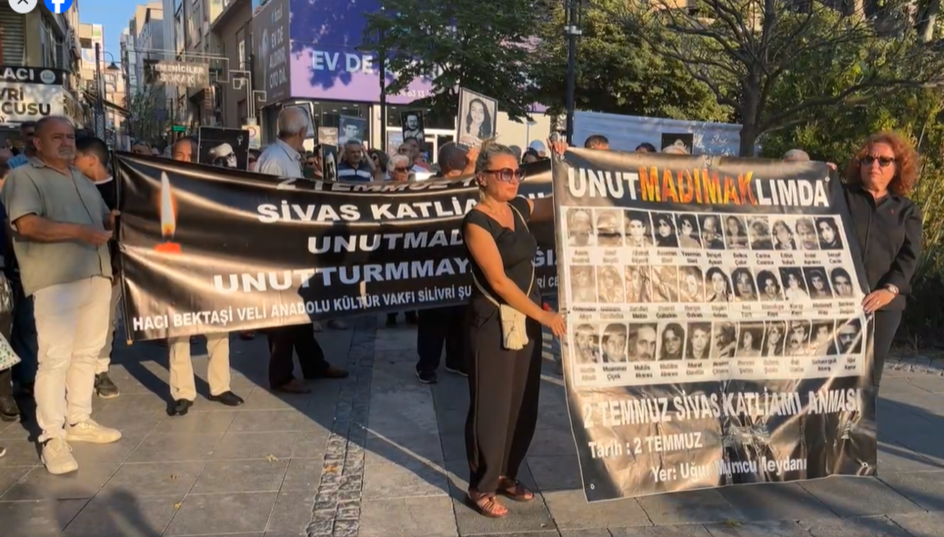Silivri'de Sivas Katliamı'nın 33. Yılında Anma: "Unutmayacağız, Unutturmayacağız"