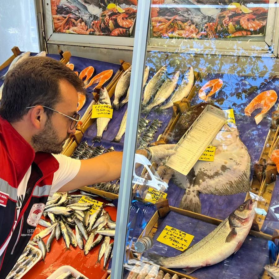 Silivri'de Su Ürünleri Denetimleri Sürüyor