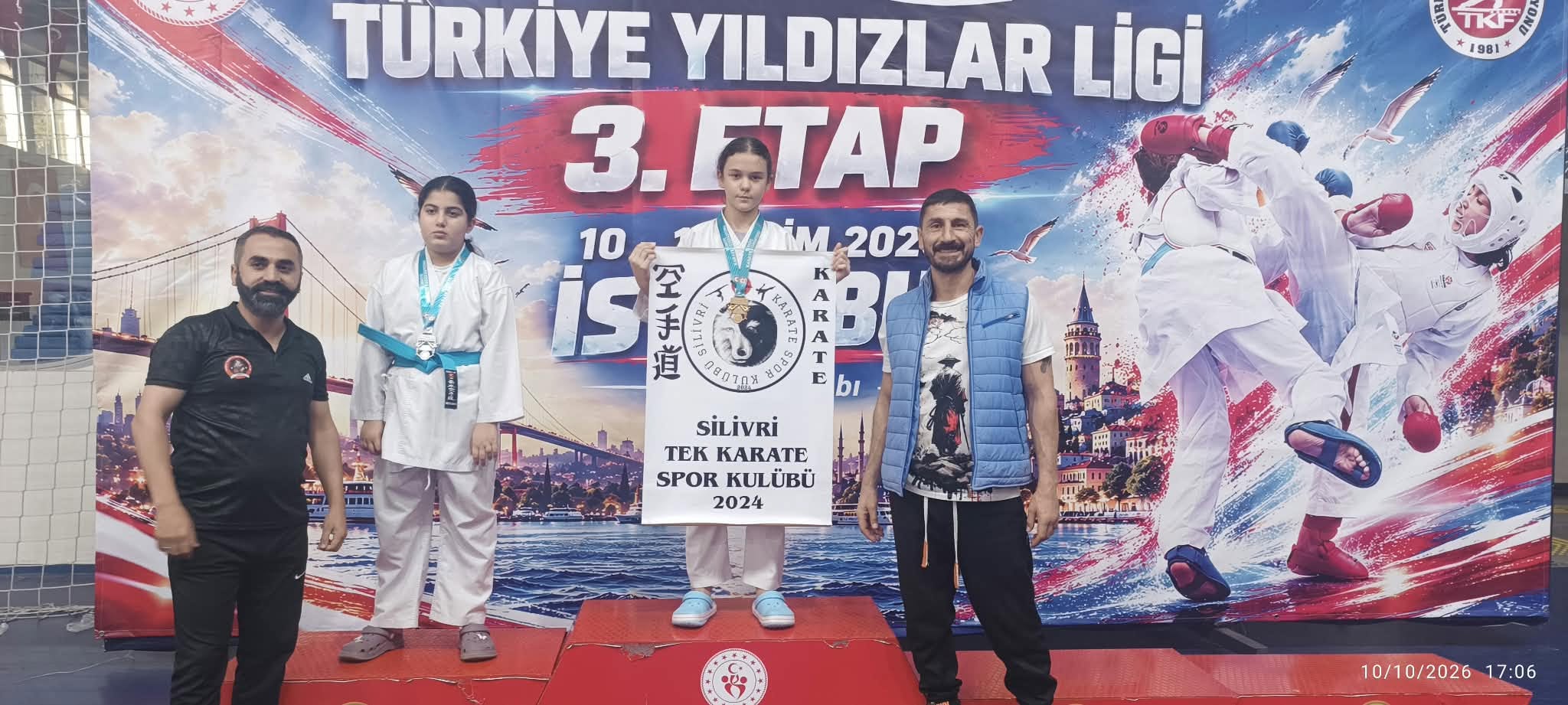 Silivri Tek Karate’den Türkiye Yıldızlar Ligi’nde Madalya Başarısı