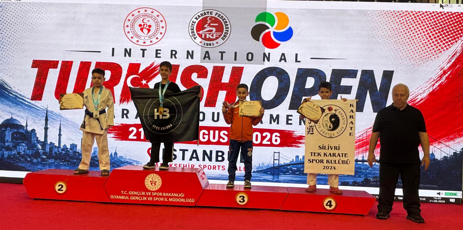 Silivri TEK Karate Spor Kulübü’nden Turkish Open’da Çifte Bronz Madalya