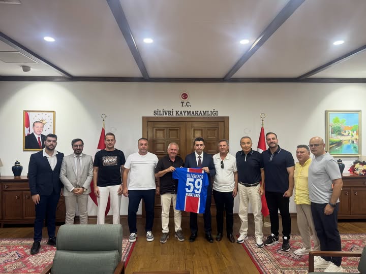 Silivrispor Yönetiminden Kaymakam Murat Eren’e Ziyaret
