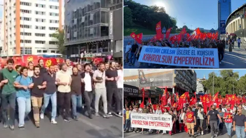 TKP Ankara’da ablukayı deldi: 6 kentte NATO’ya karşı kitlesel yürüyüş