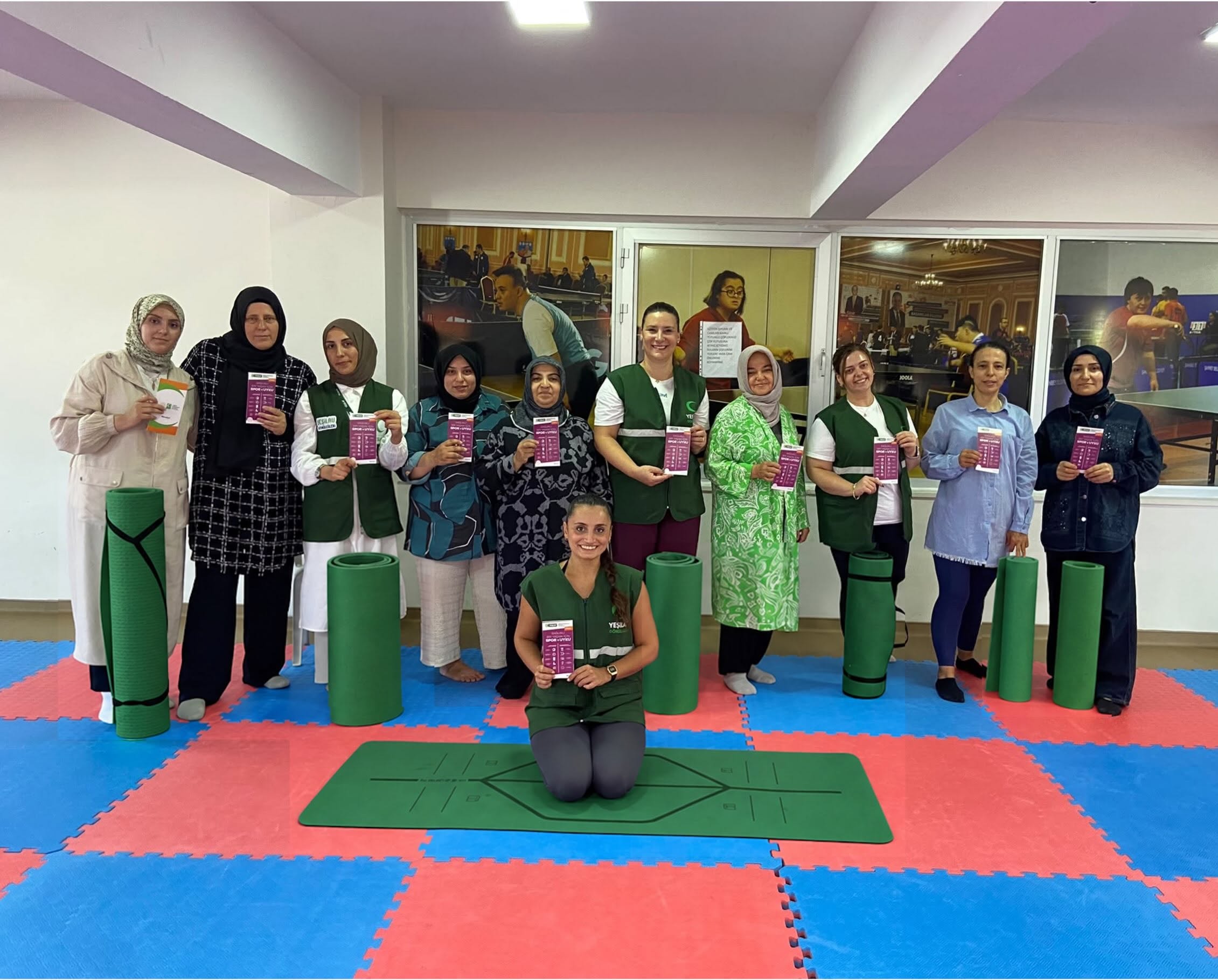 Yeşilay Silivri’den Halk Sağlığı Haftası’nda Pilates Etkinliği