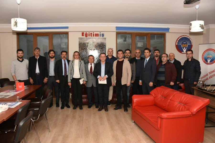 Başkan Işıklar’dan Eğitim İş’e Ziyaret