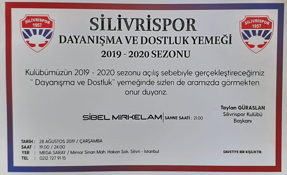 Silivrispor’dan Dayanışma Yemeği