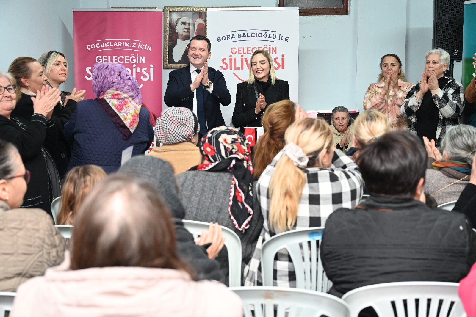 Bora Balcıoğlu Ortaköy’de Kadınlarla Buluştu