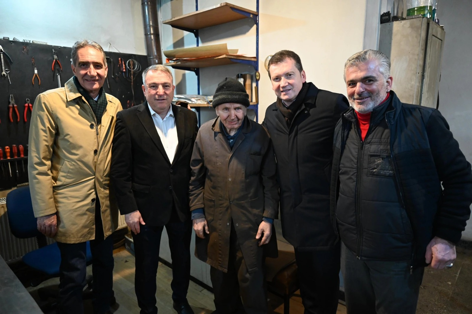 Bora Balcıoğlu, Silivri Sanayi Sitesi Esnaflarını Ziyaret Etti