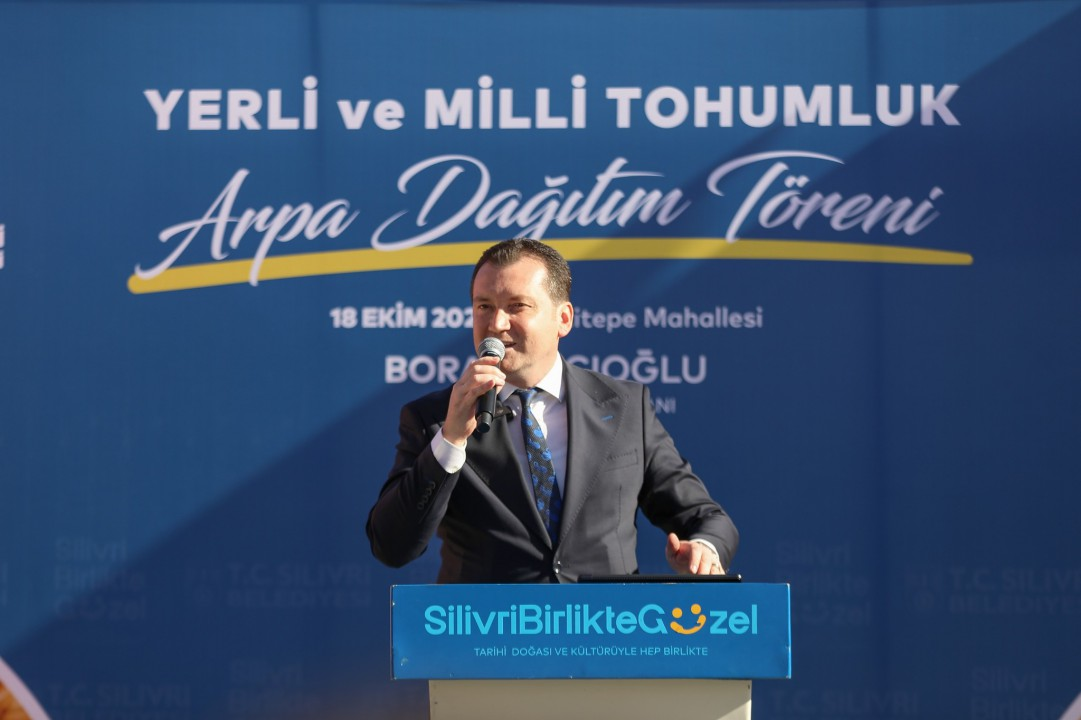 Silivri’de Dördüncü Yerli ve Milli Tohumluk Arpa Dağıtım Töreni Gerçekleşti