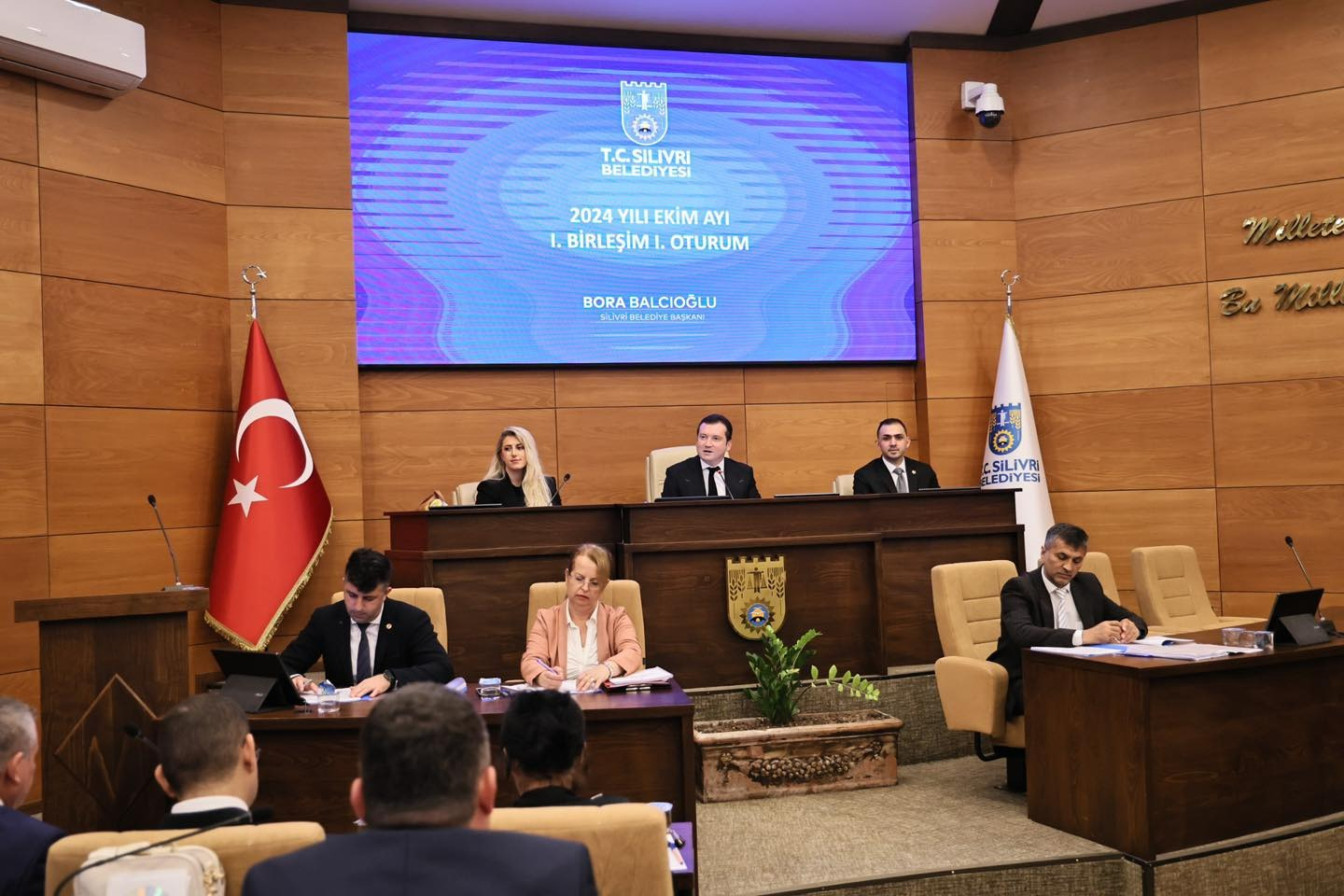 Silivri Belediyesi 2024 Yılı Ekim Ayı Meclis Toplantısı Birinci Birleşimi Birinci Oturumu Gerçekleşti
