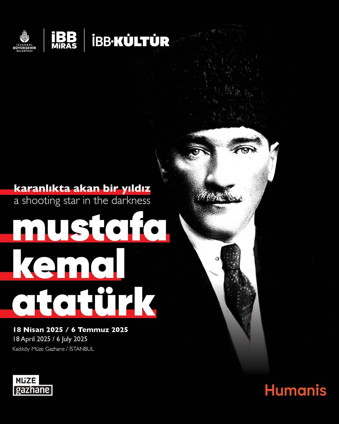 İstanbul’da Atatürk Sergisi: “Karanlıkta Akan Bir Yıldız”