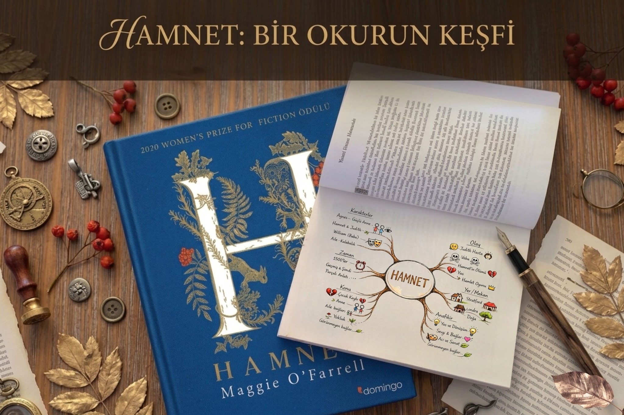 TÜRAM’da Edebiyat Buluşması: Hamnet Analizi