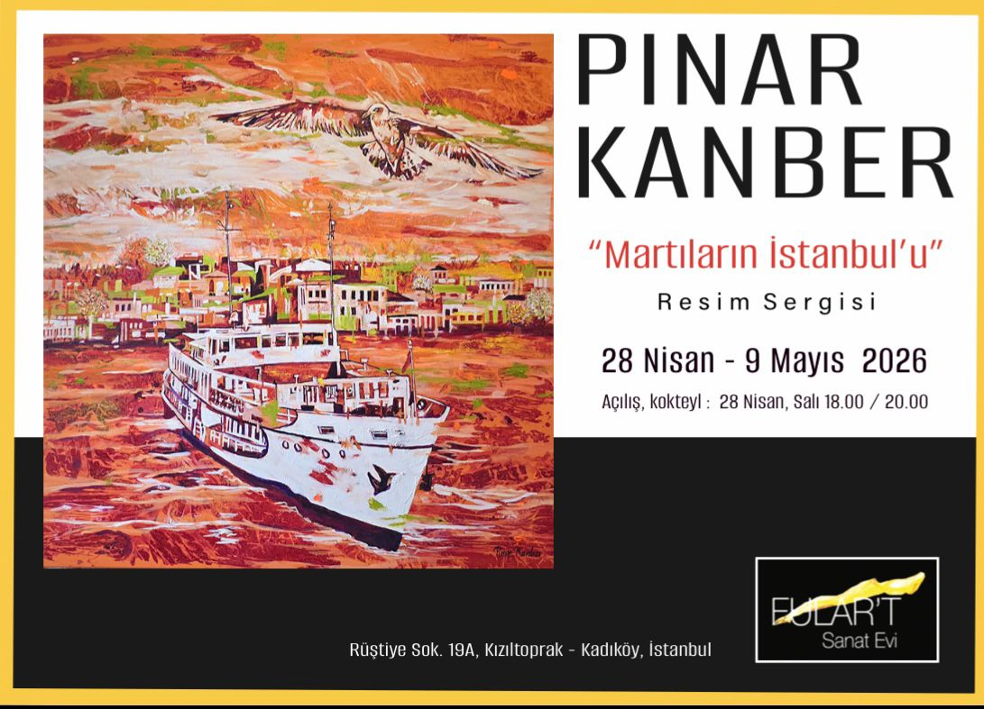 İstanbul’un Hafızası Martı Kanadında / Pınar Kanber Kişisel Sergisi Açıldı